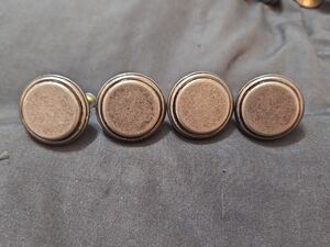 Set Of 4 Top Knobs TK196PTA Luxor Knob Large 1 1/4" Pewter Antique EUC